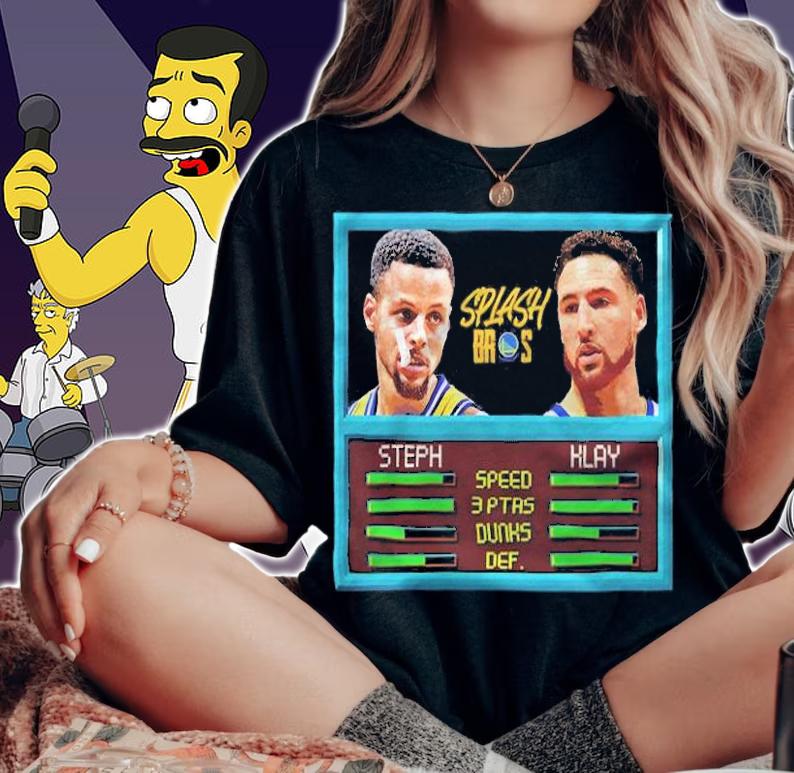 Splash Brothers NBA Jam shirt t-shirt