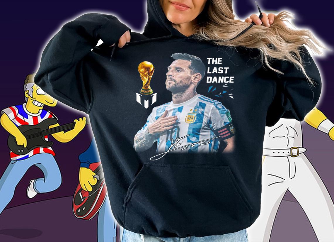 The Last Dance Goat Lionel Messi Signature t-shirt hoodie