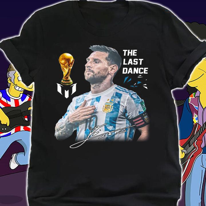 The Last Dance Goat Lionel Messi Signature t-shirt shirt