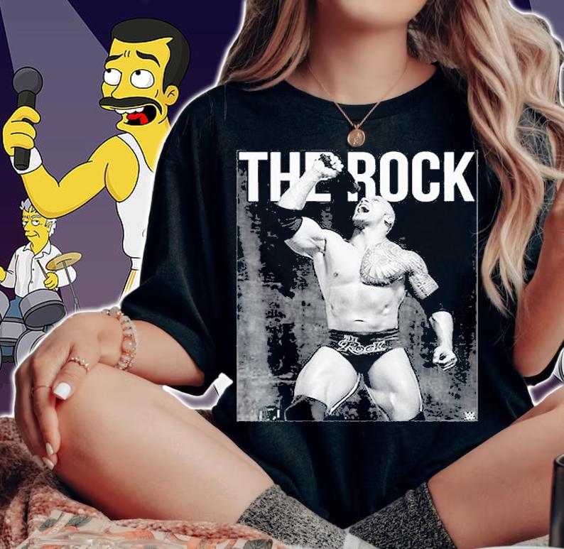 The Rock Dwayne Johnson T-Shirt t-shirt woman shirt