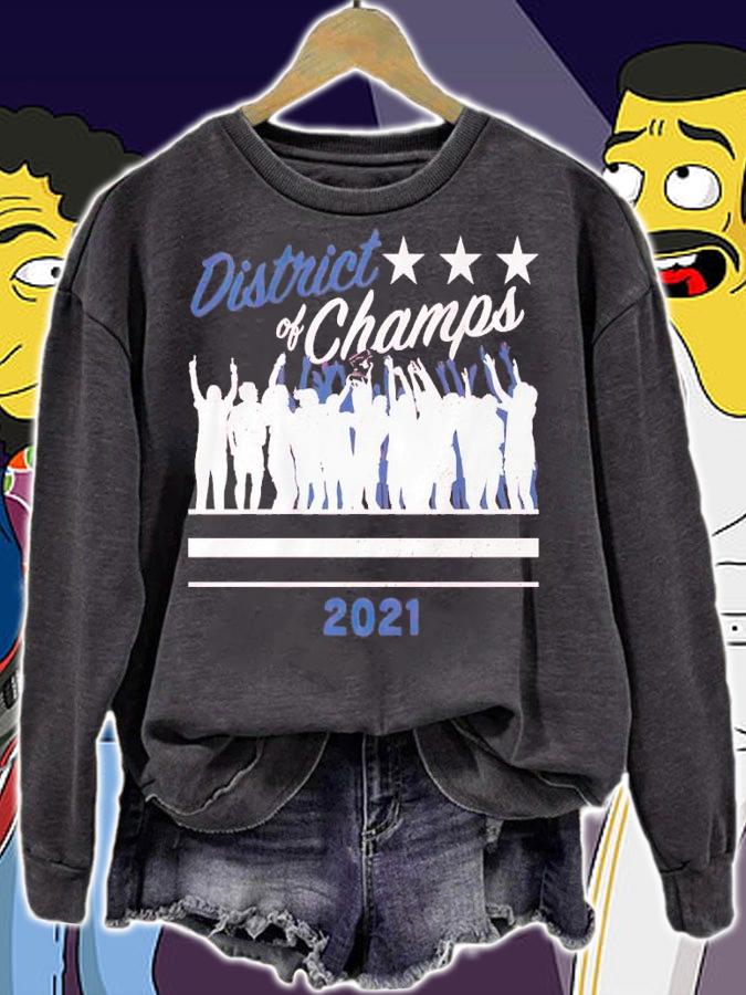 District Of Champs 2021 Shirt t-shirt sweatshirt