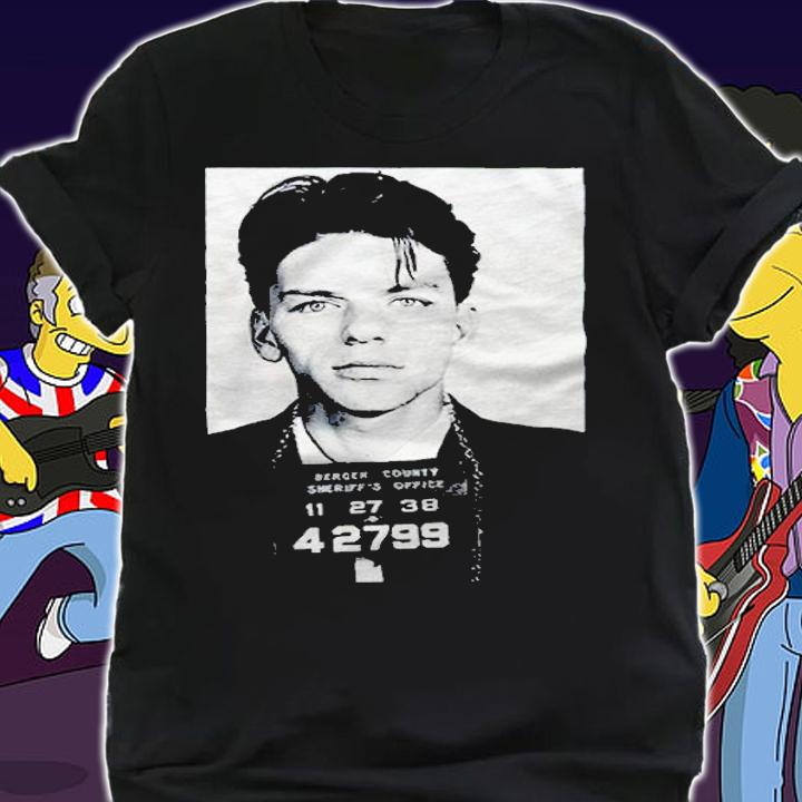 Frank Sinatra mug shot T-shirt t-shirt shirt