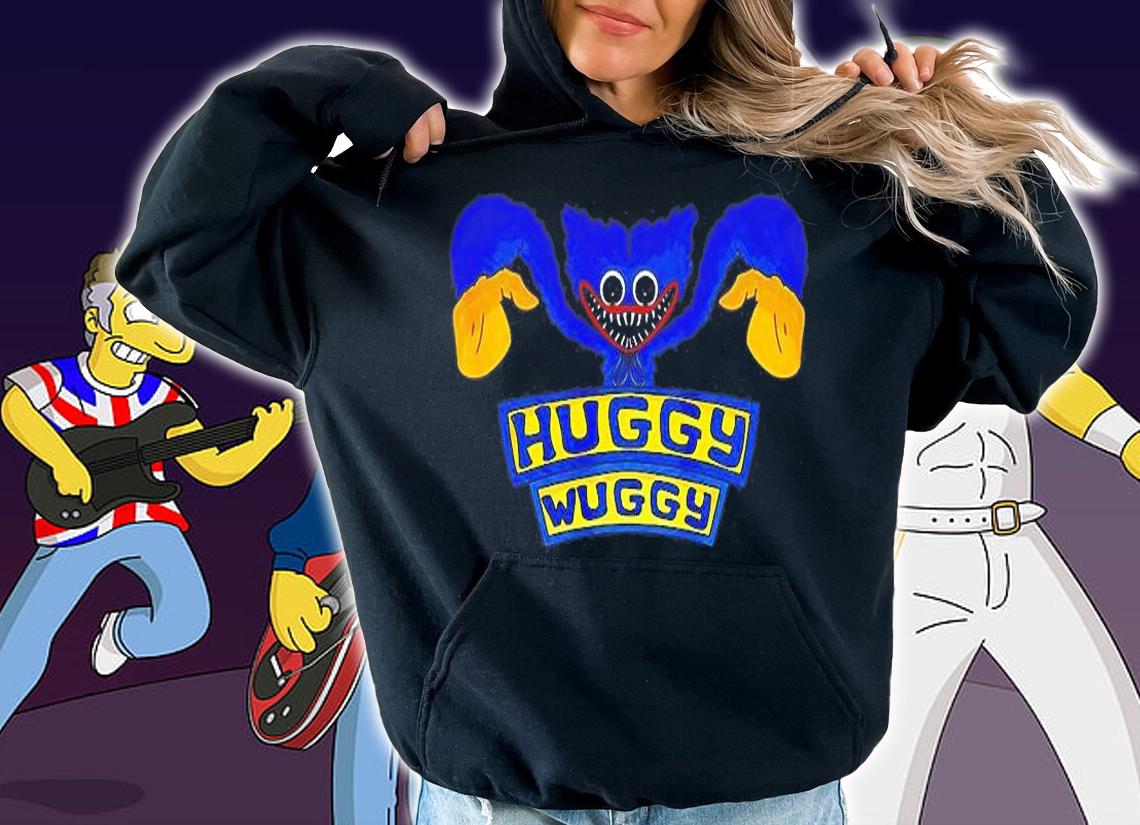 Huggy Wuggy Funny Poppy Playtime T-Shirt t-shirt hoodie