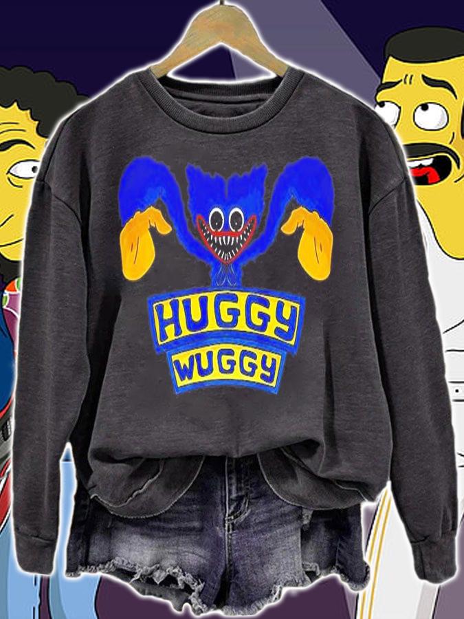 Huggy Wuggy Funny Poppy Playtime T-Shirt t-shirt sweatshirt