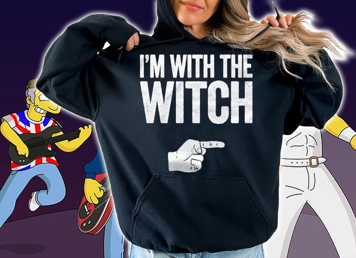 Im With The Witch Matching Witch Costume shirt t-shirt