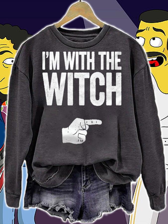 Im With The Witch Matching Witch Costume shirt t-shirt