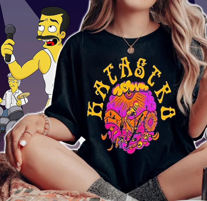 Katastro Skull River T-Shirt t-shirt woman shirt