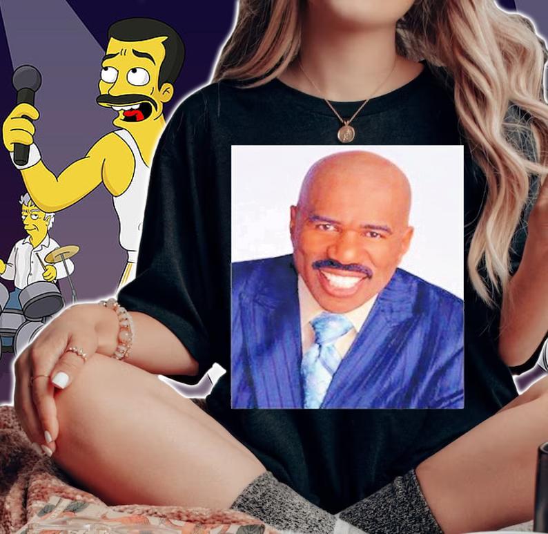 Martinluther Lean Steve Harvey Imao T-Shirt t-shirt woman shirt