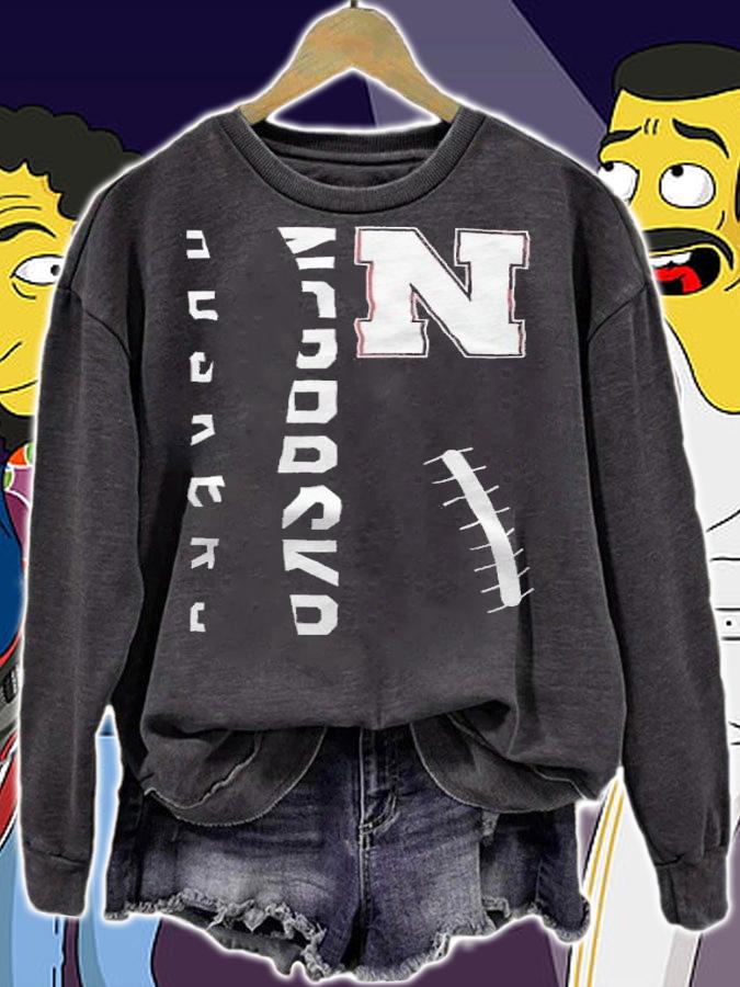 Nebraska Huskers Youth Encore Play Football T-Shirt t-shirt