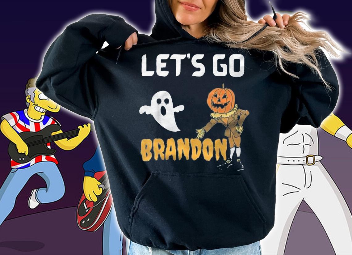 Official let's Go Brandon Conservative AntiLiberal Funny Halloween T-Shirt t-shirt hoodie
