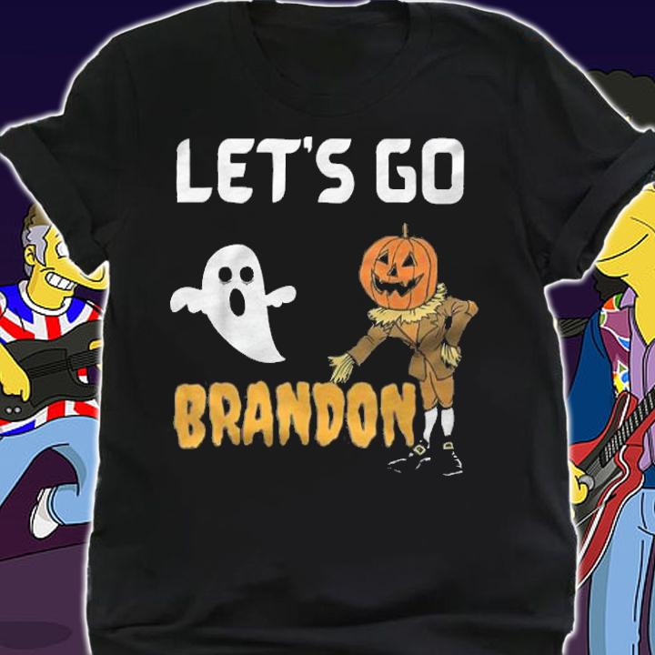 Official let's Go Brandon Conservative AntiLiberal Funny Halloween T-Shirt t-shirt shirt