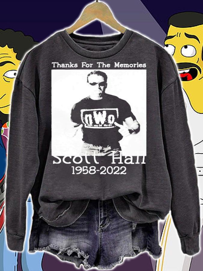 Razor Ramon Thanks For The Memories Scott Hall 1958-2022 RIP Shirt t-shirt sweatshirt