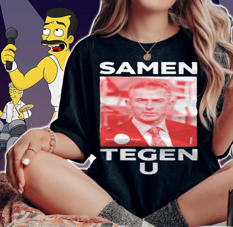 Samen Tegen U T-shirt t-shirt woman shirt