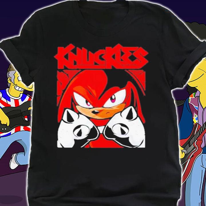 Sonic Knuckles shirt t-shirt