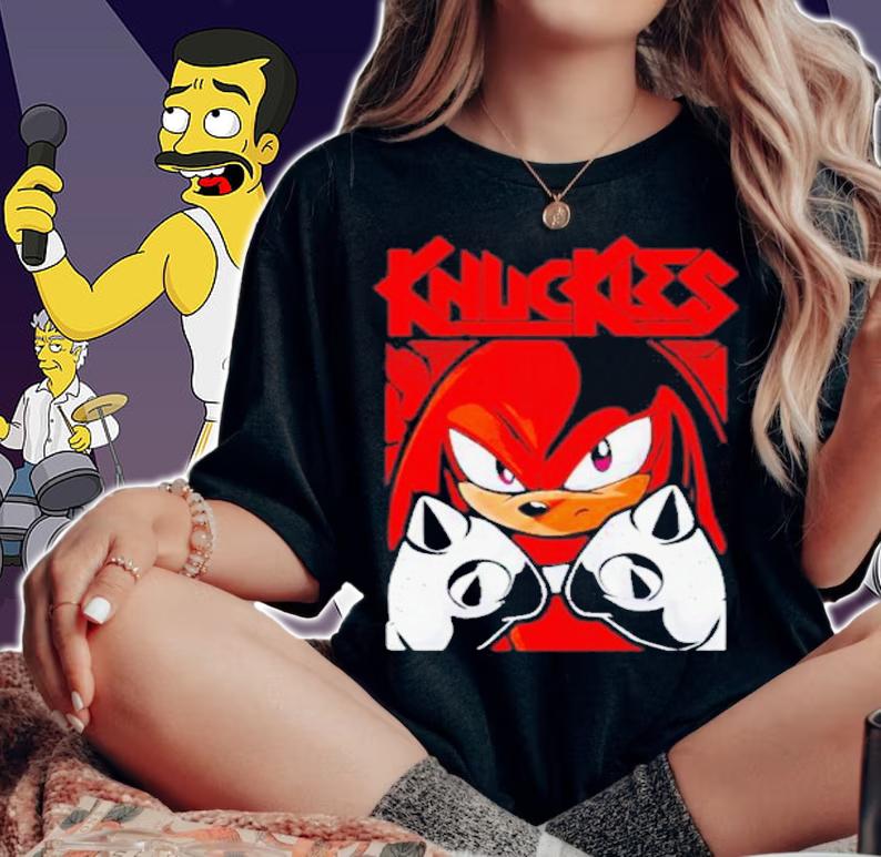 Sonic Knuckles shirt t-shirt