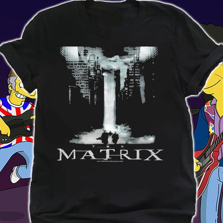 The Matrix Cityscape poster 2021 T-shirt t-shirt
