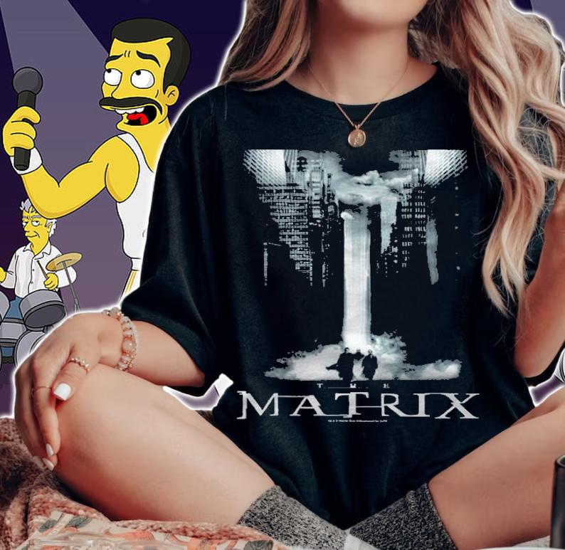 The Matrix Cityscape poster 2021 T-shirt t-shirt