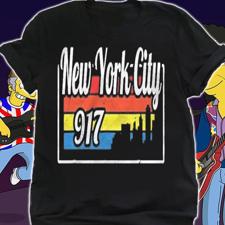 Vintage New York City Skyline 917 Nyc Retro Gift Shirt t-shirt shirt