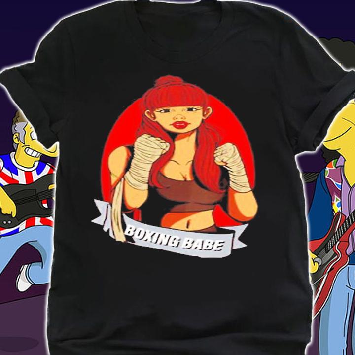 Womens Boxing Babe Boxer T-Shirt t-shirt shirt