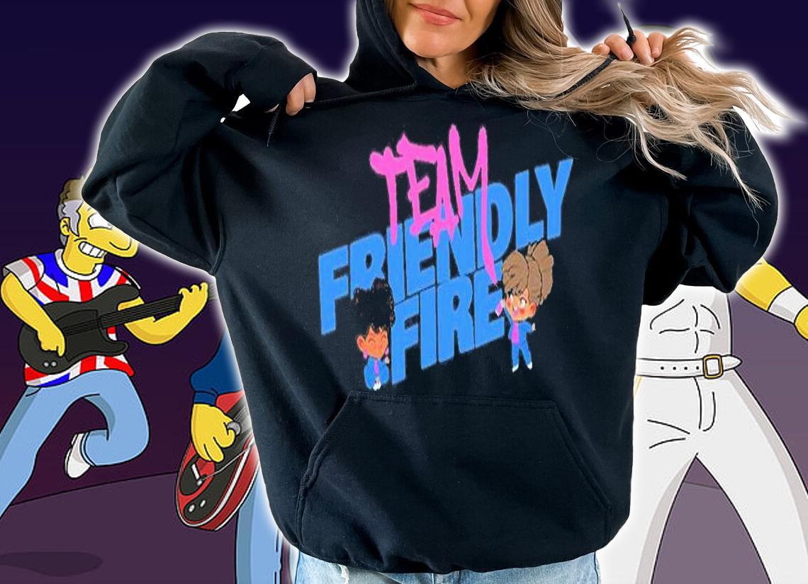 Definedbyky Team Friendly Fire T-Shirt t-shirt hoodie