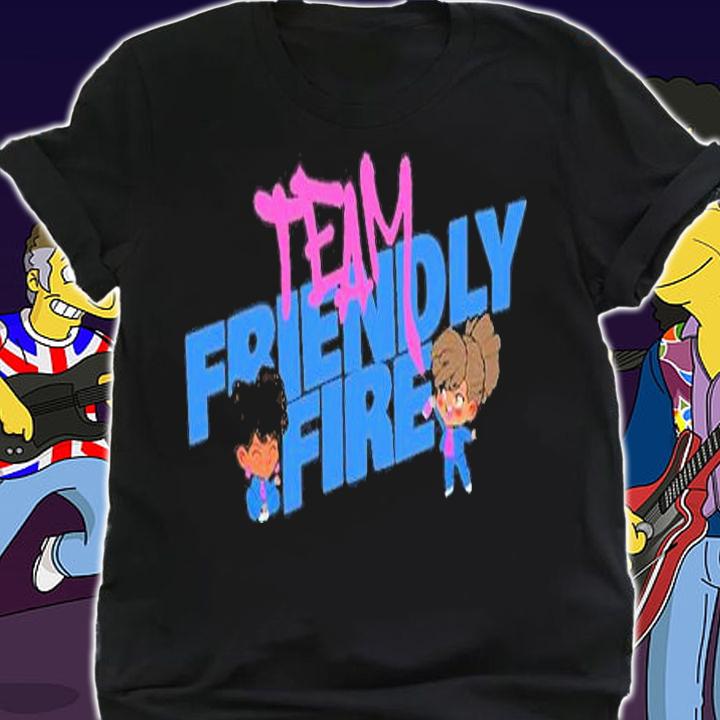 Definedbyky Team Friendly Fire T-Shirt t-shirt shirt