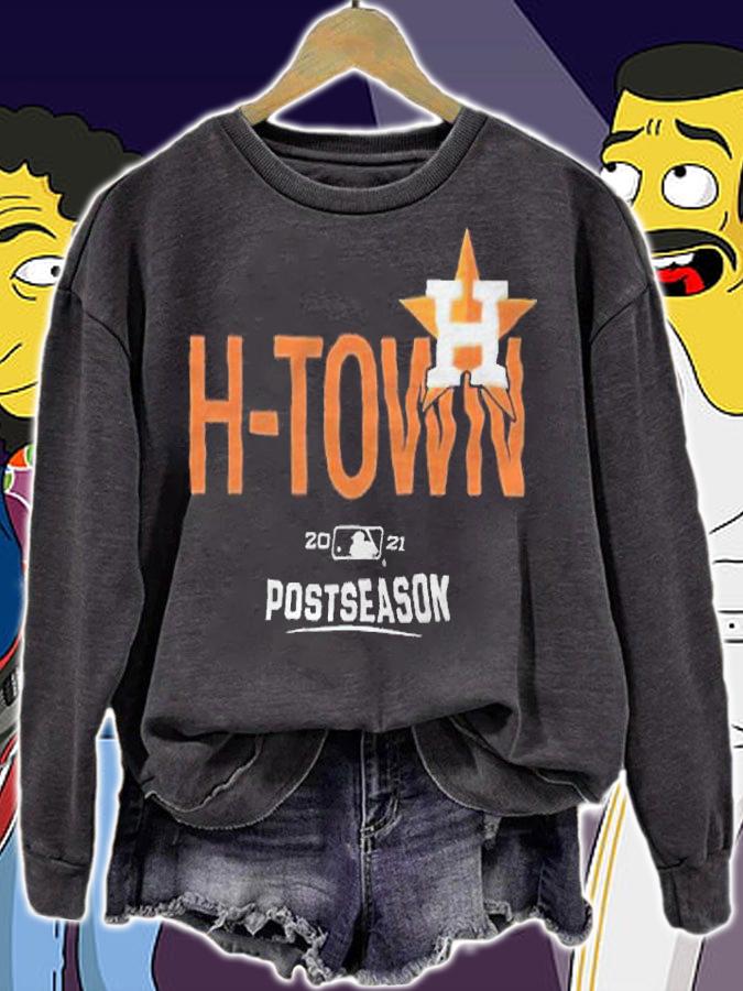 Houston Astros H-Town Postseason 2021 T-shirt t-shirt sweatshirt