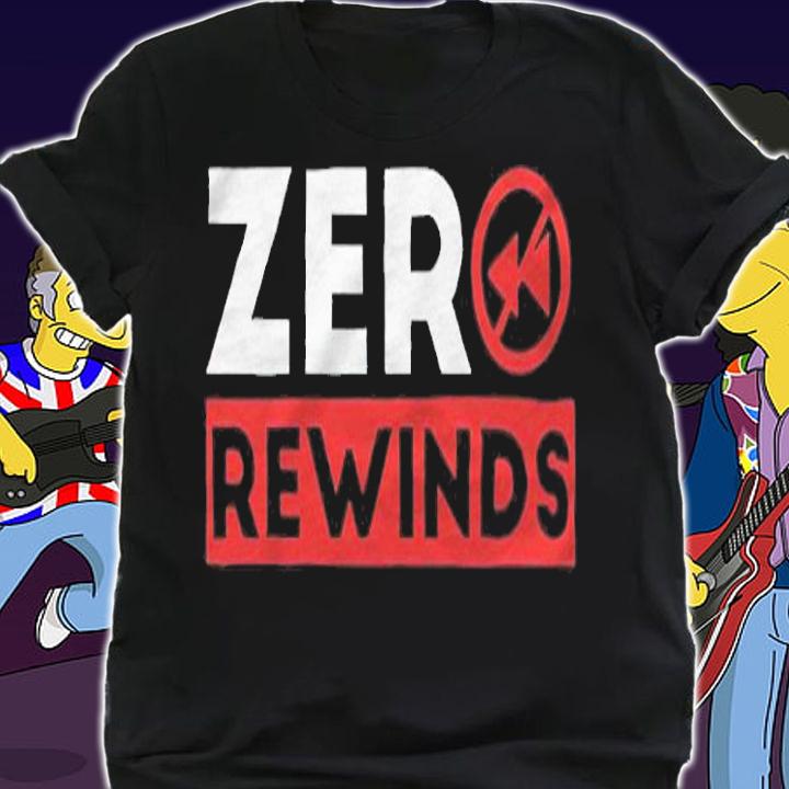 Johnni Gade Zero Rewind logo T-shirt t-shirt