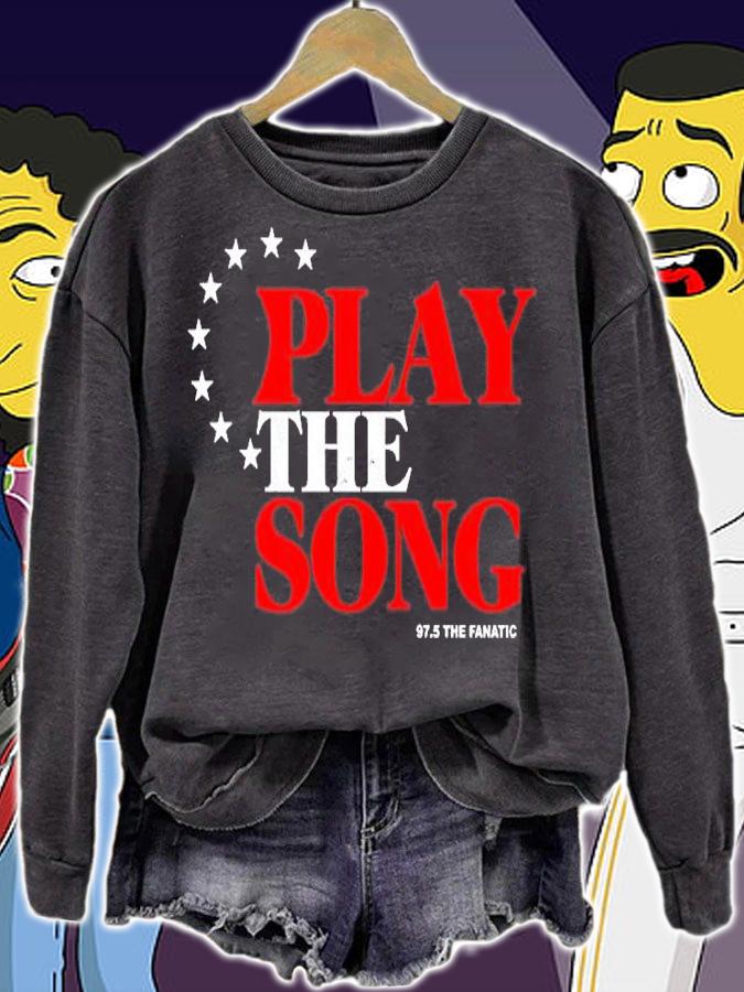 Play The Song Shirt 97.5 The Fanatic T-Shirt t-shirt