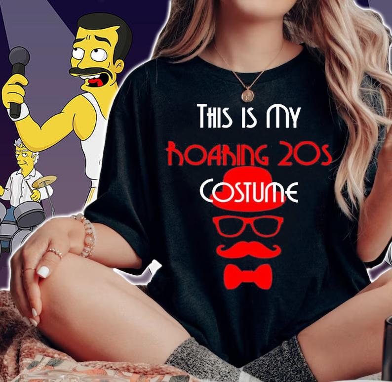 This Is My Roaring 20s Costume For New Years Eve Shirt t-shirt woman shirt