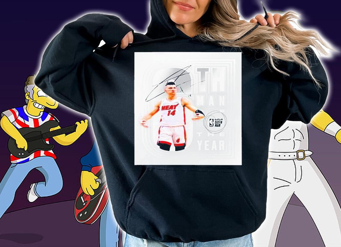 Congratulations Tyler Herro Winner Sixth Man Of The Year NBA Signature T-Shirt hoodie