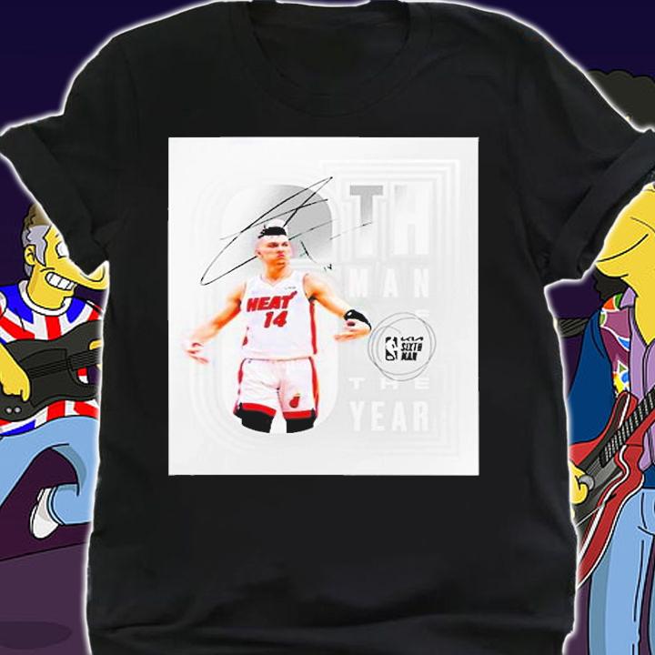 Congratulations Tyler Herro Winner Sixth Man Of The Year NBA Signature T-Shirt shirt