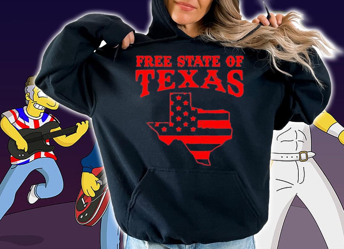 Free State of Texas Vintage T-Shirt hoodie