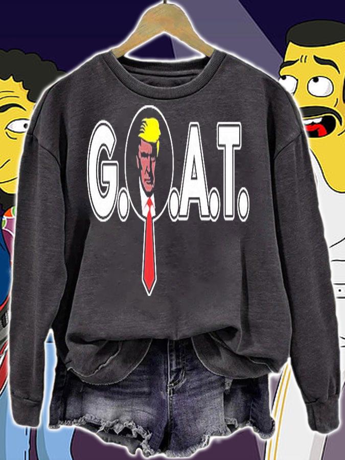 G.O.A.T Donald Trump T-Shirt sweatshirt