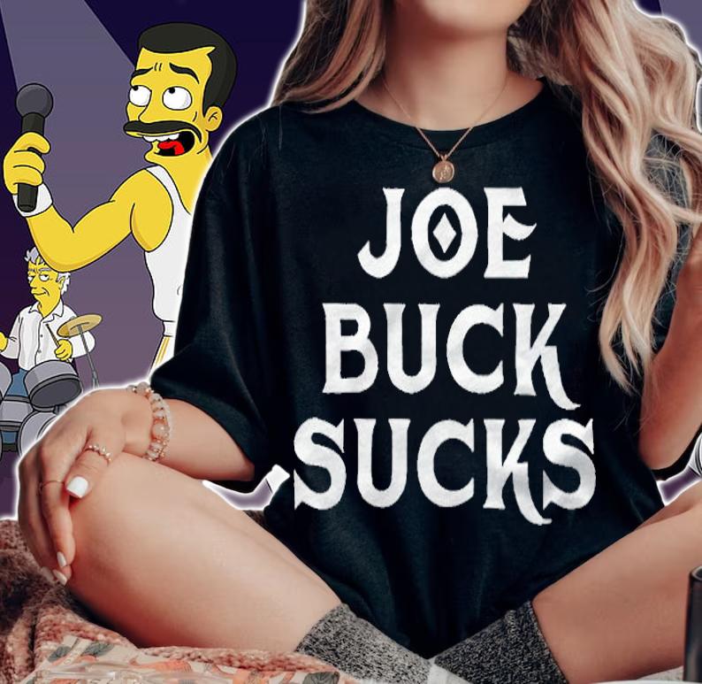 Joe buck sucks T-shirt, sweatshirt and v-neck woman shirt