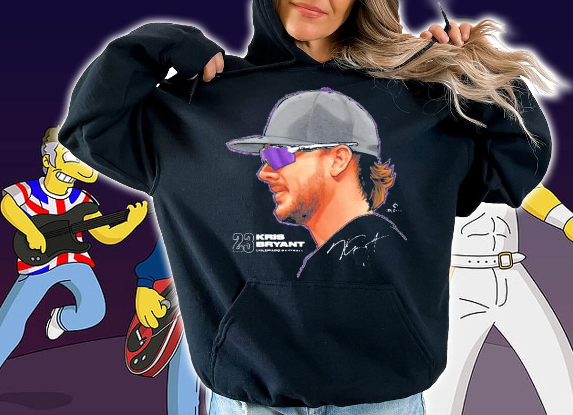 Kris Bryant Colorado Profile Baseball Signatures Shirt