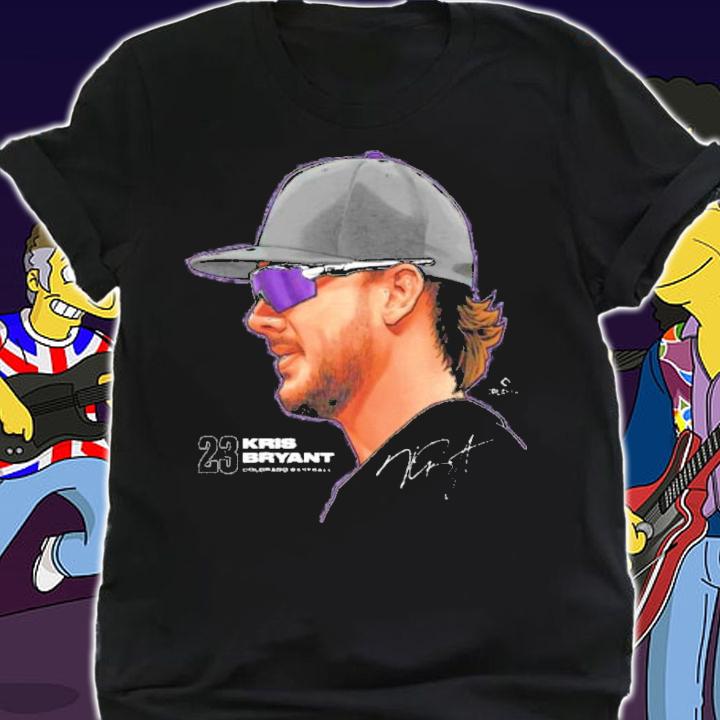Kris Bryant Colorado Profile Baseball Signatures Shirt