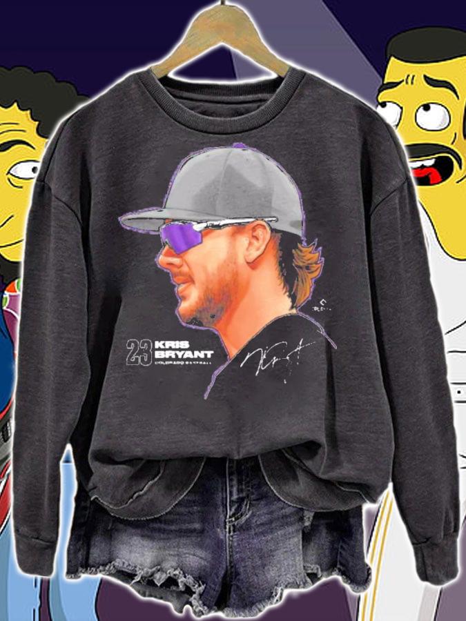 Kris Bryant Colorado Profile Baseball Signatures Shirt