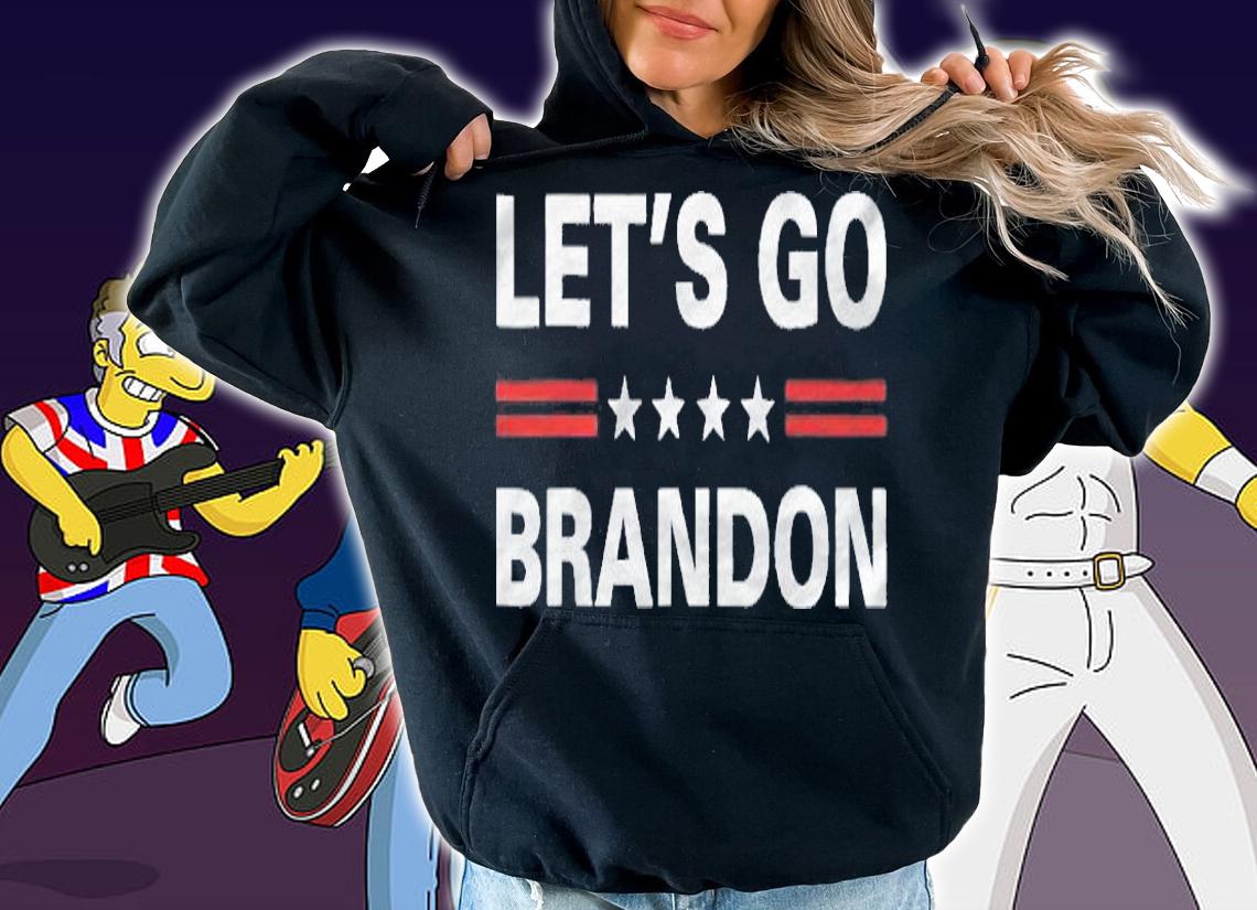 LetS Go Brandon Conservative Us Flag Gift Shirt hoodie