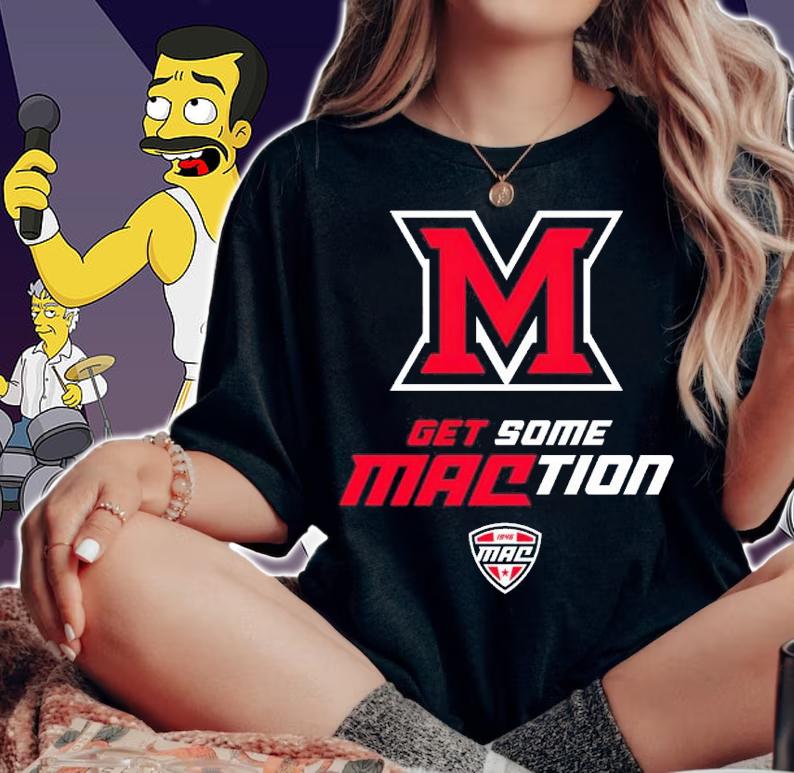 Miami University RedHawks MACtion shirt woman shirt