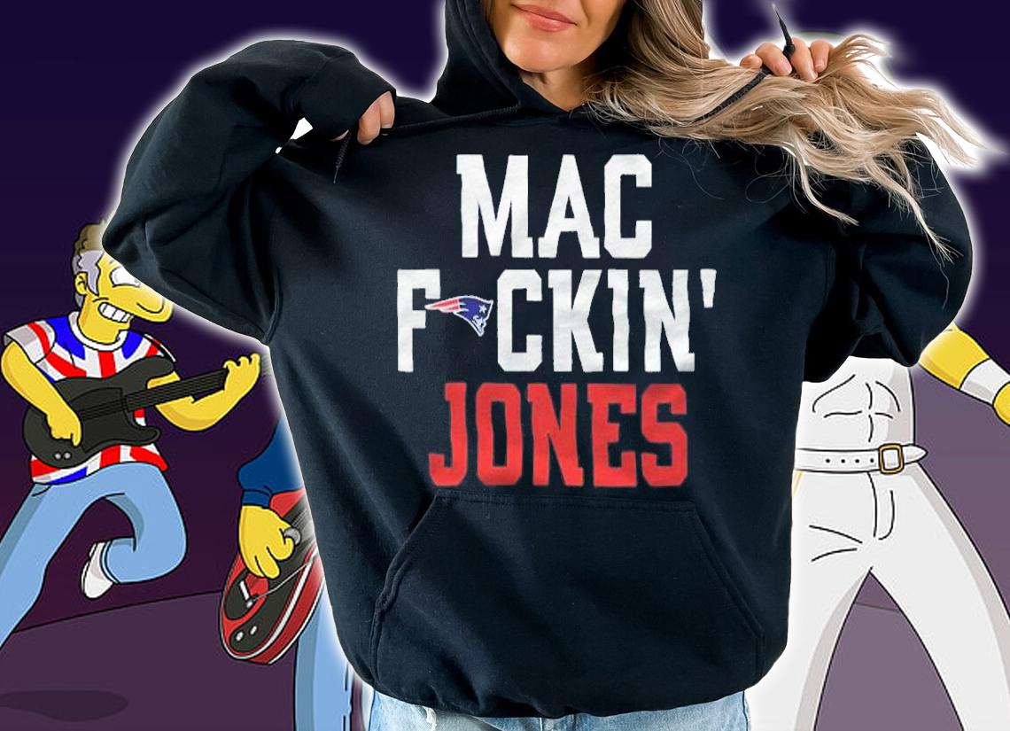 New England Patriots Mac Fuckin' Jones T-shirt