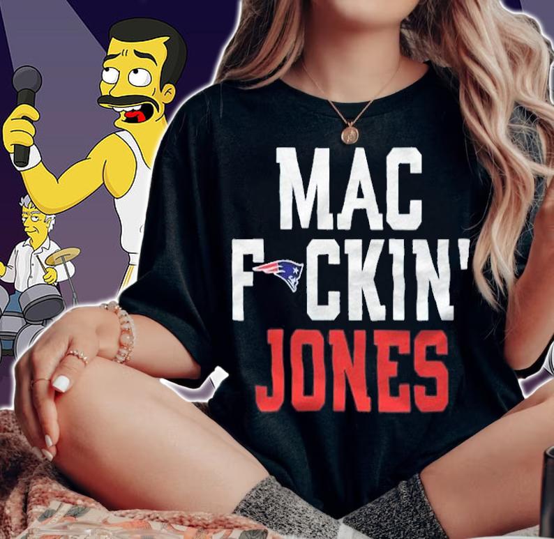 New England Patriots Mac Fuckin' Jones T-shirt
