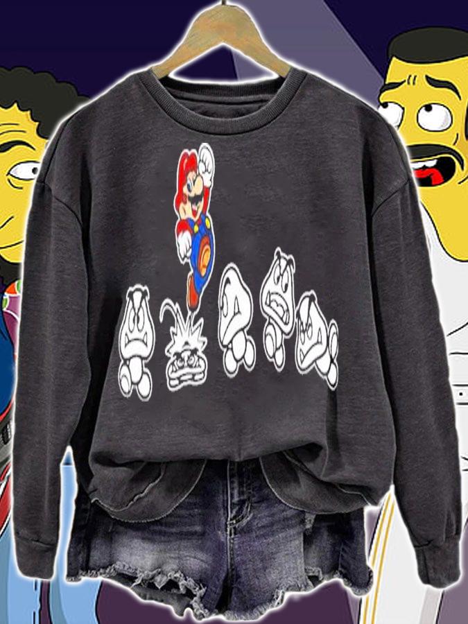 Nintendo Merch Super Mario And Goombas Shirt