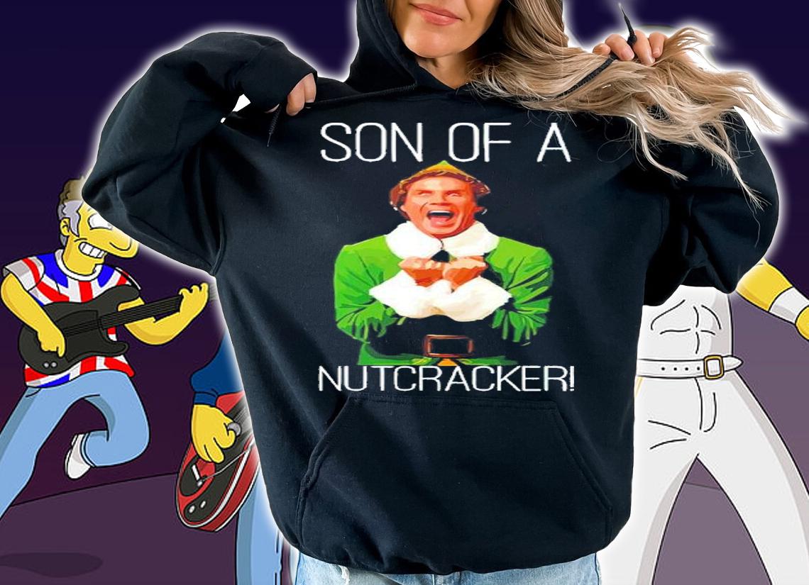 Omg Santa Buddy Elf Son Of A Nutcracker Christmas Shirt
