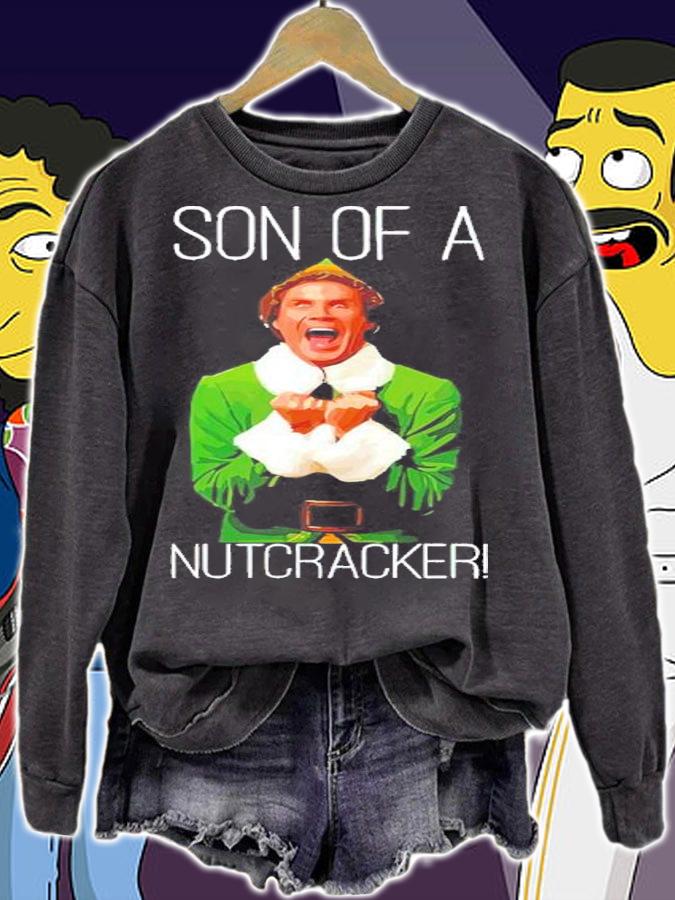 Omg Santa Buddy Elf Son Of A Nutcracker Christmas Shirt