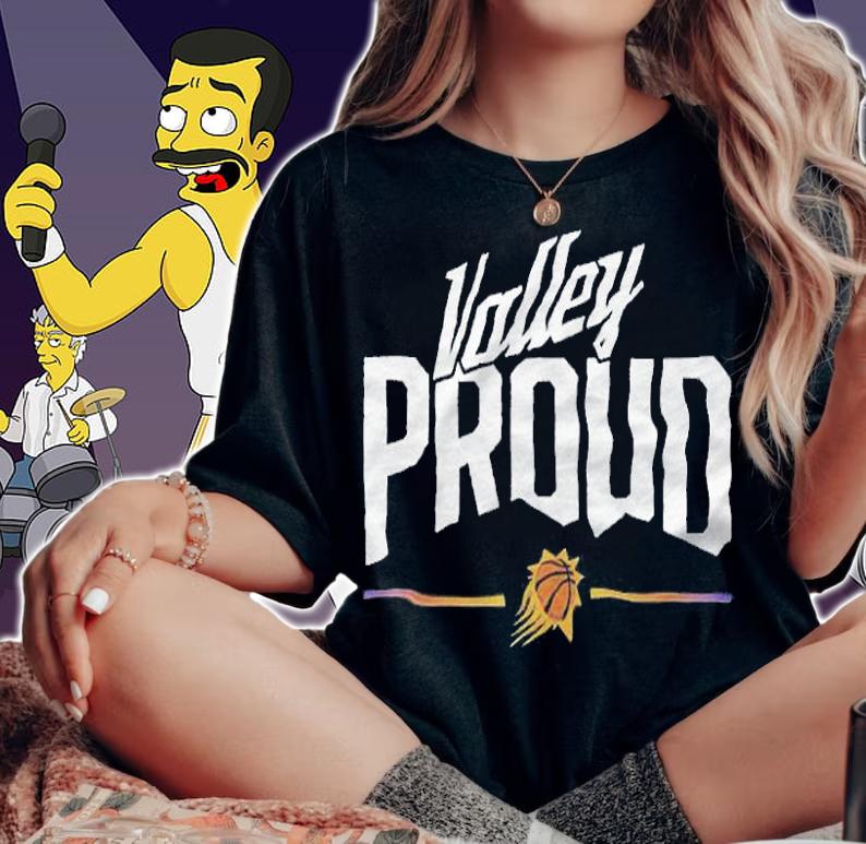 Phoenix Suns Valley proud T-shirt woman shirt