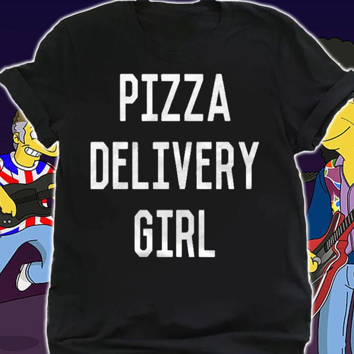 Pizza Delivery Girl For Girls Women Shirt