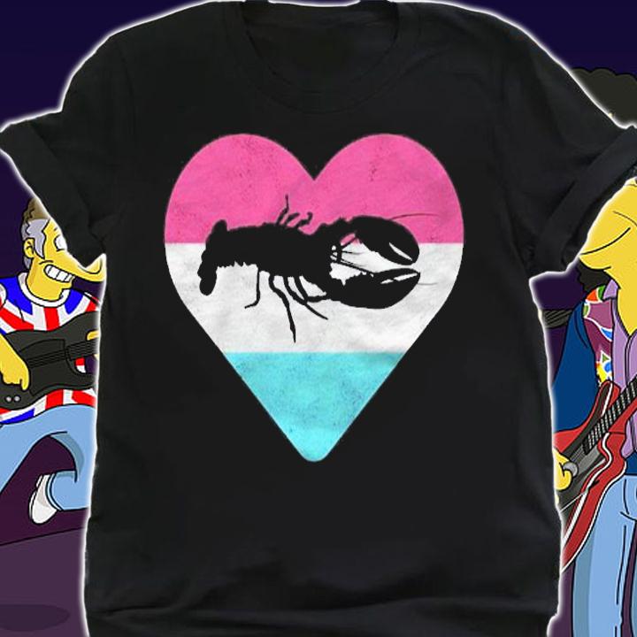 Retro Vintage Lobster Gift For Women Or Girls Shirt