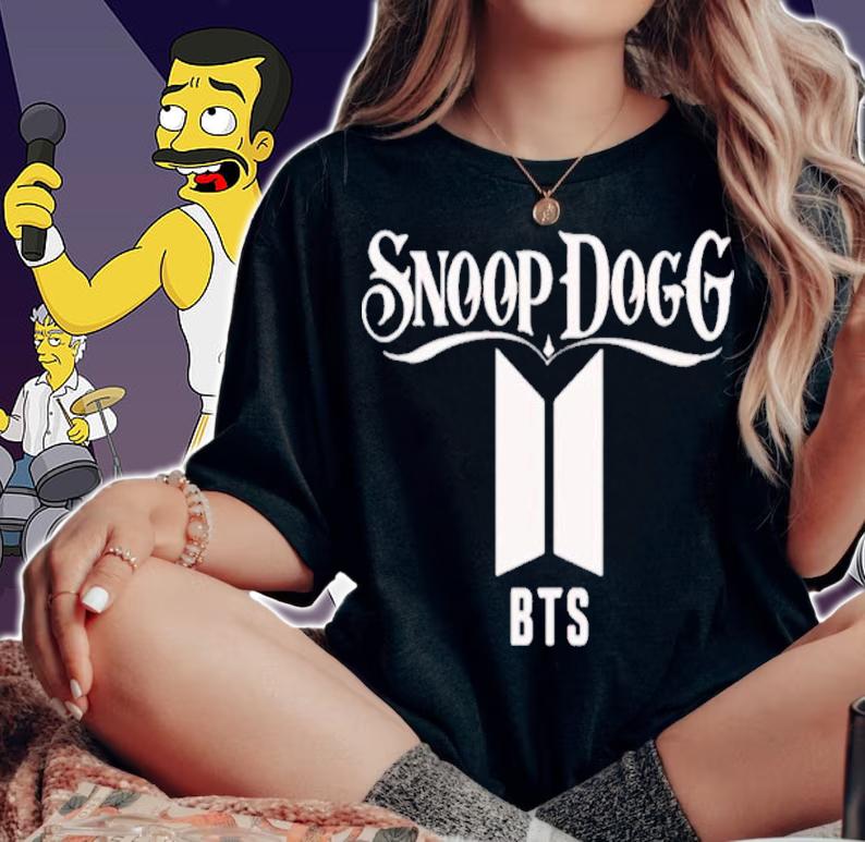 Snoop Dogg ft BTS shirt