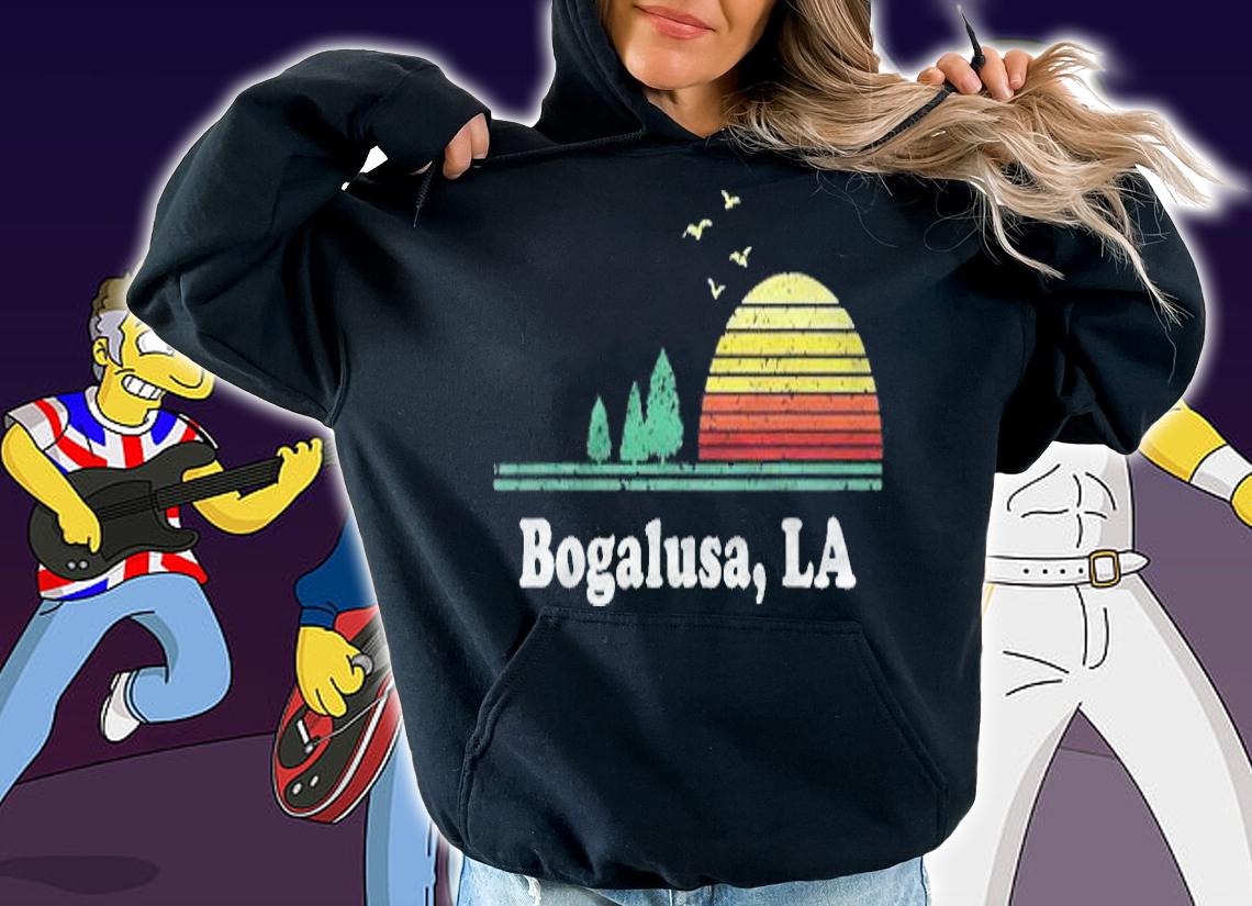 Vintage Bogalusa, Louisiana Home Souvenir Print shirt hoodie