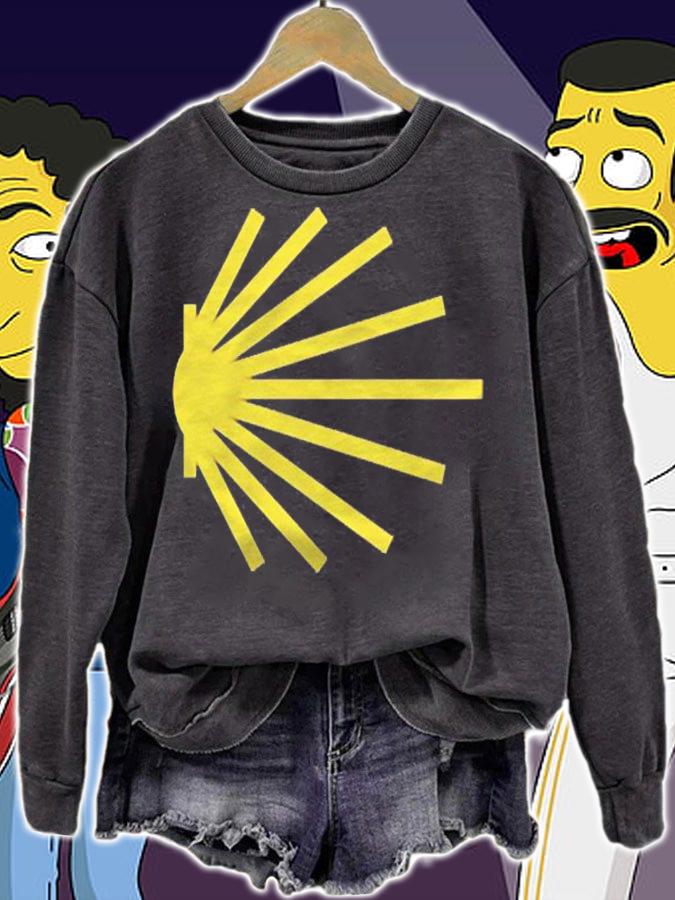 Camino De Santiago Scallop Shell Trail Symbol Pocket Patch Pullover shirt